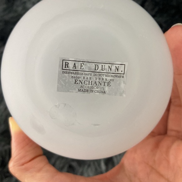 Rae Dunn “Your Wine.” Stemless wine glass - Picture 8 of 17